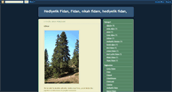 Desktop Screenshot of hediyelikfidan.blogspot.com