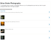Tablet Screenshot of drakephotography.blogspot.com