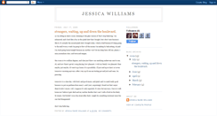 Desktop Screenshot of jessicaaraineewilliams.blogspot.com