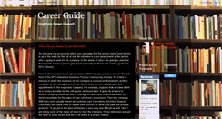 Desktop Screenshot of careerbench.blogspot.com