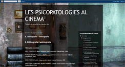 Desktop Screenshot of lespsicopatologiesalcinema.blogspot.com