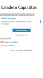 Mobile Screenshot of criaderocapullitos.blogspot.com