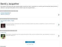 Tablet Screenshot of davidyjacqueline.blogspot.com