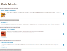 Tablet Screenshot of alexispalomino.blogspot.com