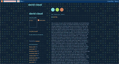 Desktop Screenshot of davidclaud.blogspot.com