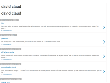 Tablet Screenshot of davidclaud.blogspot.com