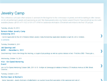 Tablet Screenshot of jewelrycamp.blogspot.com