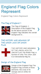 Mobile Screenshot of englandflagcolorsrepresent.blogspot.com