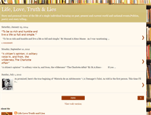 Tablet Screenshot of lifelovetruthandlies.blogspot.com