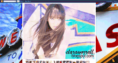 Desktop Screenshot of claraworrall.blogspot.com