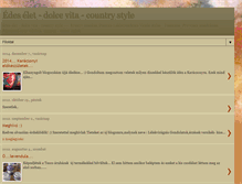 Tablet Screenshot of gitta-dolcevita-countrystyle.blogspot.com