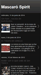 Mobile Screenshot of mascarospirit.blogspot.com