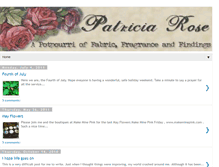 Tablet Screenshot of patriciarose-apotpourriof.blogspot.com