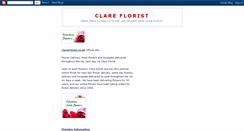 Desktop Screenshot of clare-flowers.blogspot.com