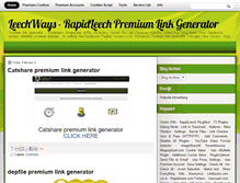 Tablet Screenshot of leechways.blogspot.com