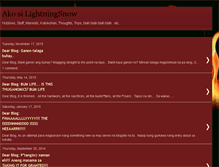 Tablet Screenshot of akosilightningsnow.blogspot.com