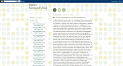 Desktop Screenshot of emileedeust47.blogspot.com