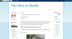 Desktop Screenshot of bydecision.blogspot.com