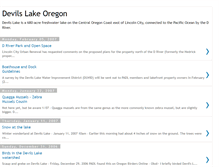 Tablet Screenshot of devils-lake-oregon.blogspot.com