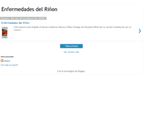 Tablet Screenshot of enfermedadesdelrinon.blogspot.com