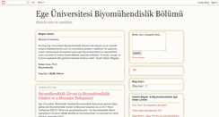 Desktop Screenshot of egebiyomuhendislik.blogspot.com