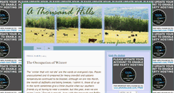 Desktop Screenshot of a-thousandhills.blogspot.com