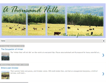 Tablet Screenshot of a-thousandhills.blogspot.com