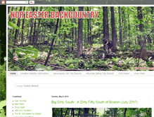 Tablet Screenshot of nebackcountry.blogspot.com