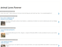 Tablet Screenshot of animalovesforever.blogspot.com