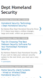 Mobile Screenshot of dept-homeland-security.blogspot.com