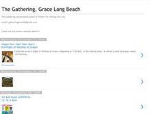 Tablet Screenshot of gatheringgracelongbeach.blogspot.com