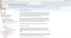 Desktop Screenshot of livingdreamsbooks.blogspot.com