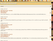 Tablet Screenshot of kirjallisuutta-metalloproteinaasit.blogspot.com