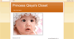 Desktop Screenshot of princessqisyacloset.blogspot.com