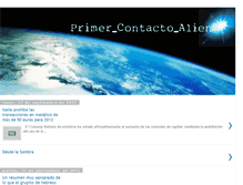 Tablet Screenshot of primercontactoalien.blogspot.com