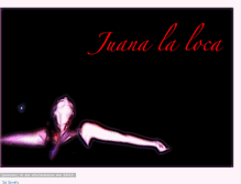 Tablet Screenshot of juanalalocareina.blogspot.com