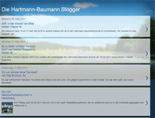 Tablet Screenshot of hartmann-baumann-blog.blogspot.com