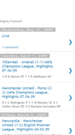 Mobile Screenshot of mighty-football.blogspot.com