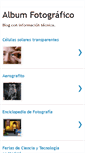 Mobile Screenshot of albumfotogrfico.blogspot.com