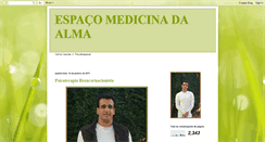 Desktop Screenshot of espacomedicinadaalma.blogspot.com