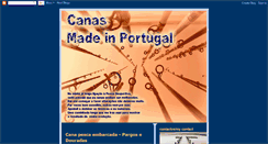 Desktop Screenshot of canasmadeinportugal.blogspot.com