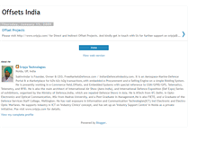 Tablet Screenshot of offsetsindia.blogspot.com