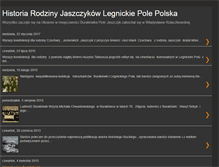 Tablet Screenshot of historiarodzynyjaszczykwe5.blogspot.com
