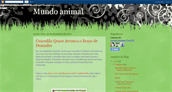 Desktop Screenshot of luizamundoanimal.blogspot.com