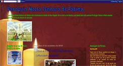 Desktop Screenshot of paroquiadefatimabv.blogspot.com