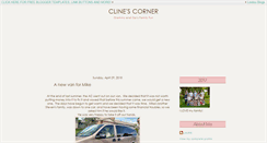 Desktop Screenshot of clinescorner.blogspot.com