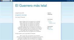 Desktop Screenshot of elguerreromsletal.blogspot.com