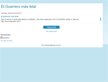 Tablet Screenshot of elguerreromsletal.blogspot.com