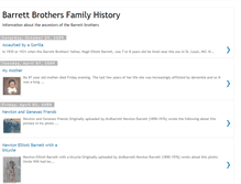 Tablet Screenshot of barrettbrothersfamilyhistory.blogspot.com