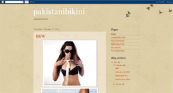 Desktop Screenshot of pakistanibikini.blogspot.com